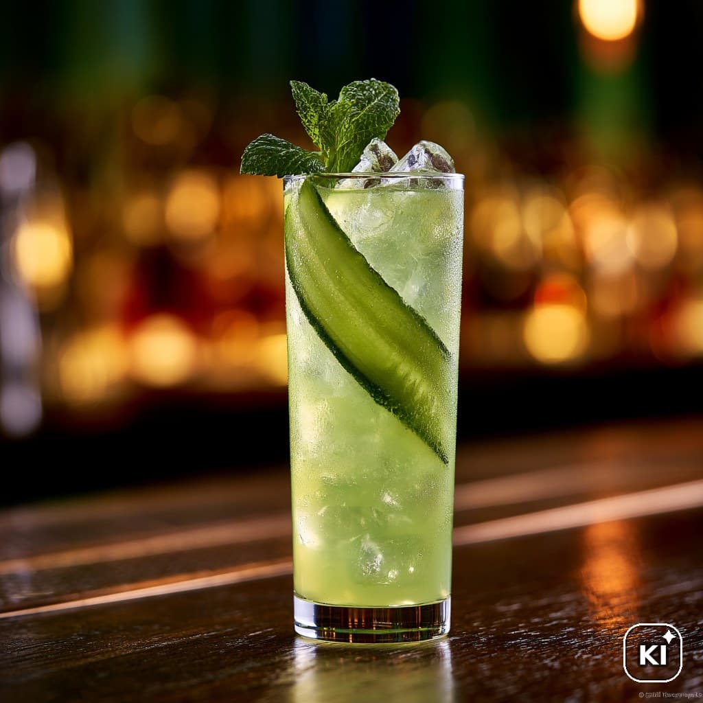 Aloe-Holunder Cooler Cocktail Rezept