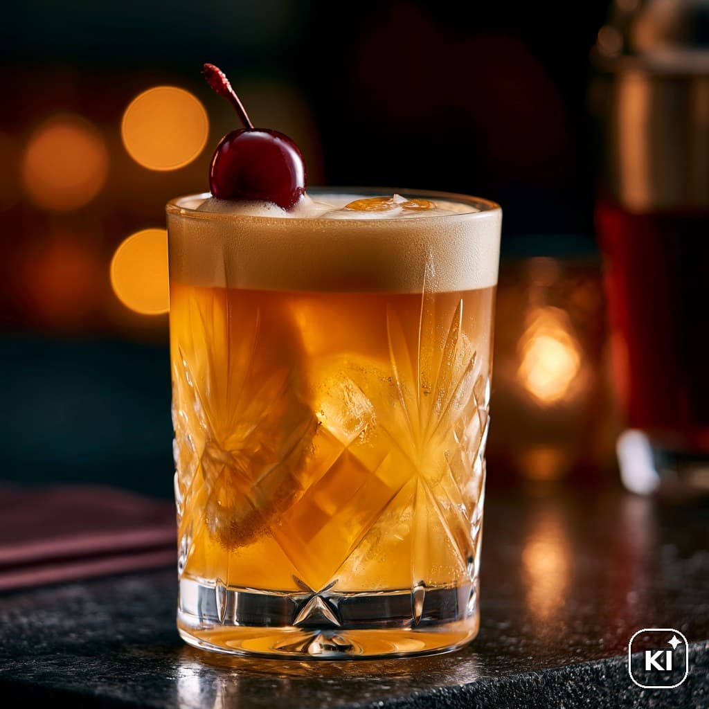 Amaretto Sour Cocktail Rezept