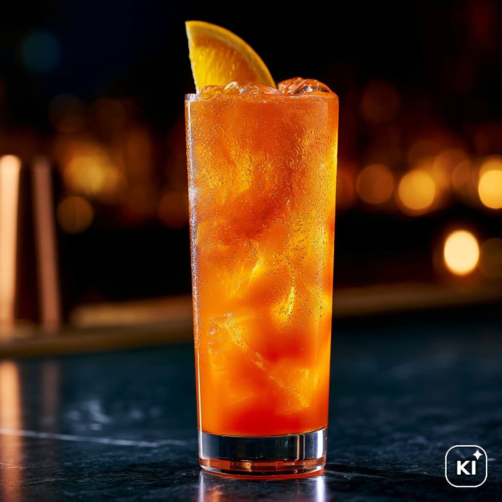 Aperol Italian Sling Cocktail Rezept