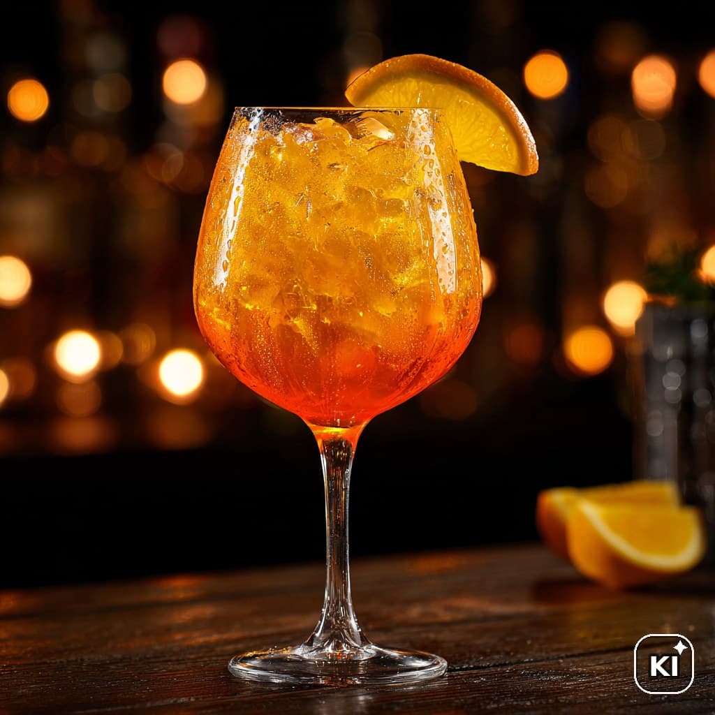 Aperol Tonic Cocktail Rezept