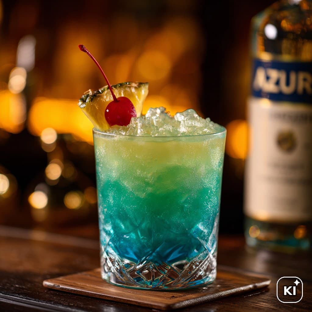 Azurro Cocktail Rezept