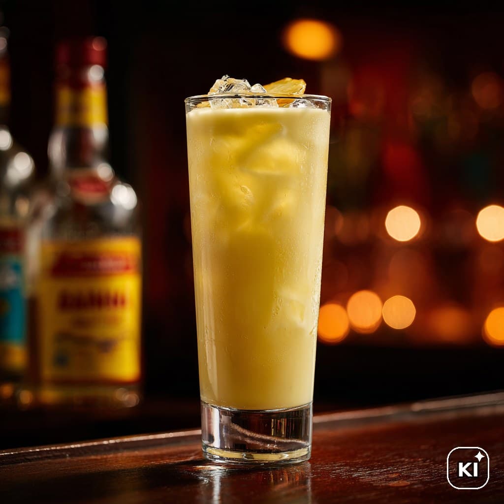 Batida de Banana Cocktail Rezept