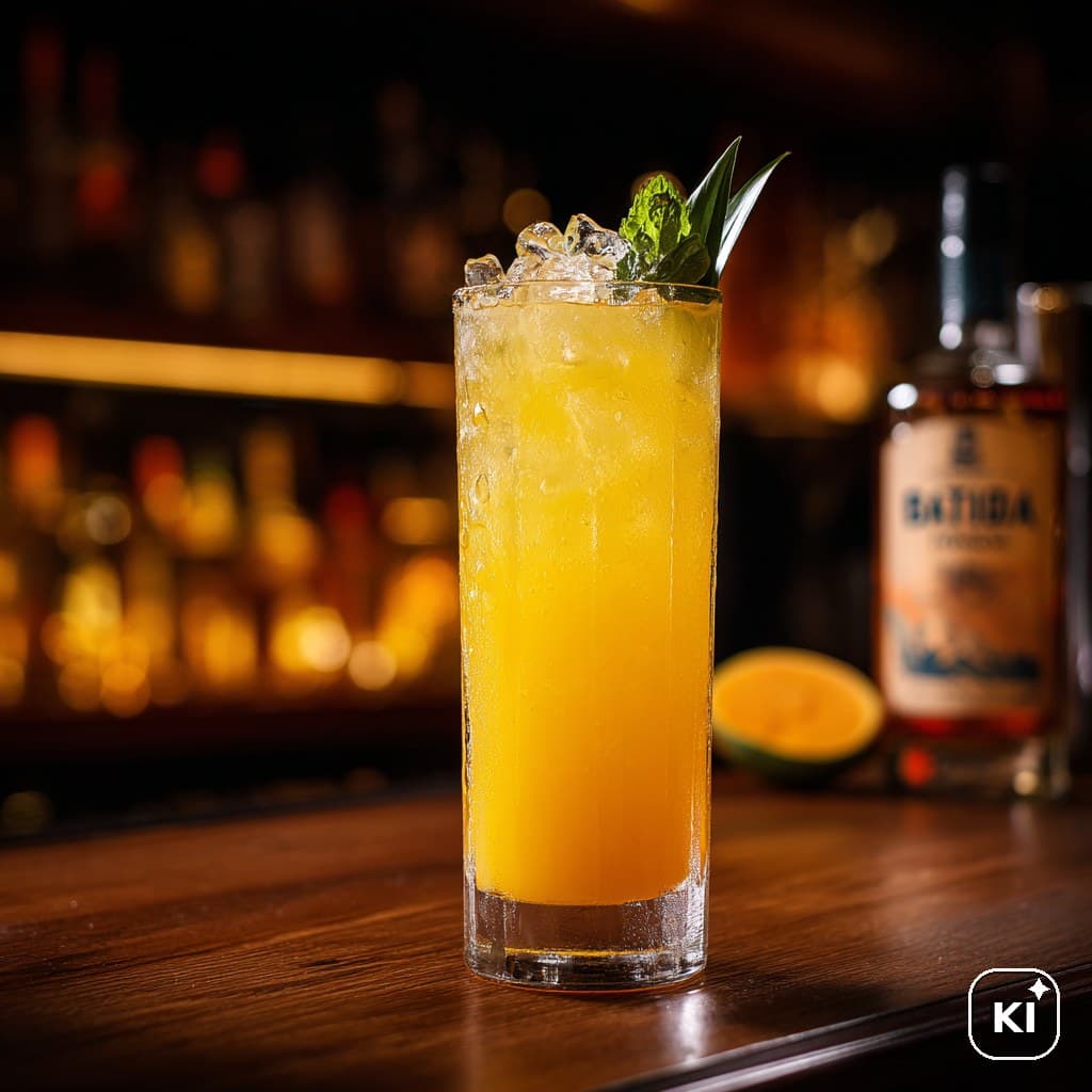Batida de Mango Cocktail Rezept