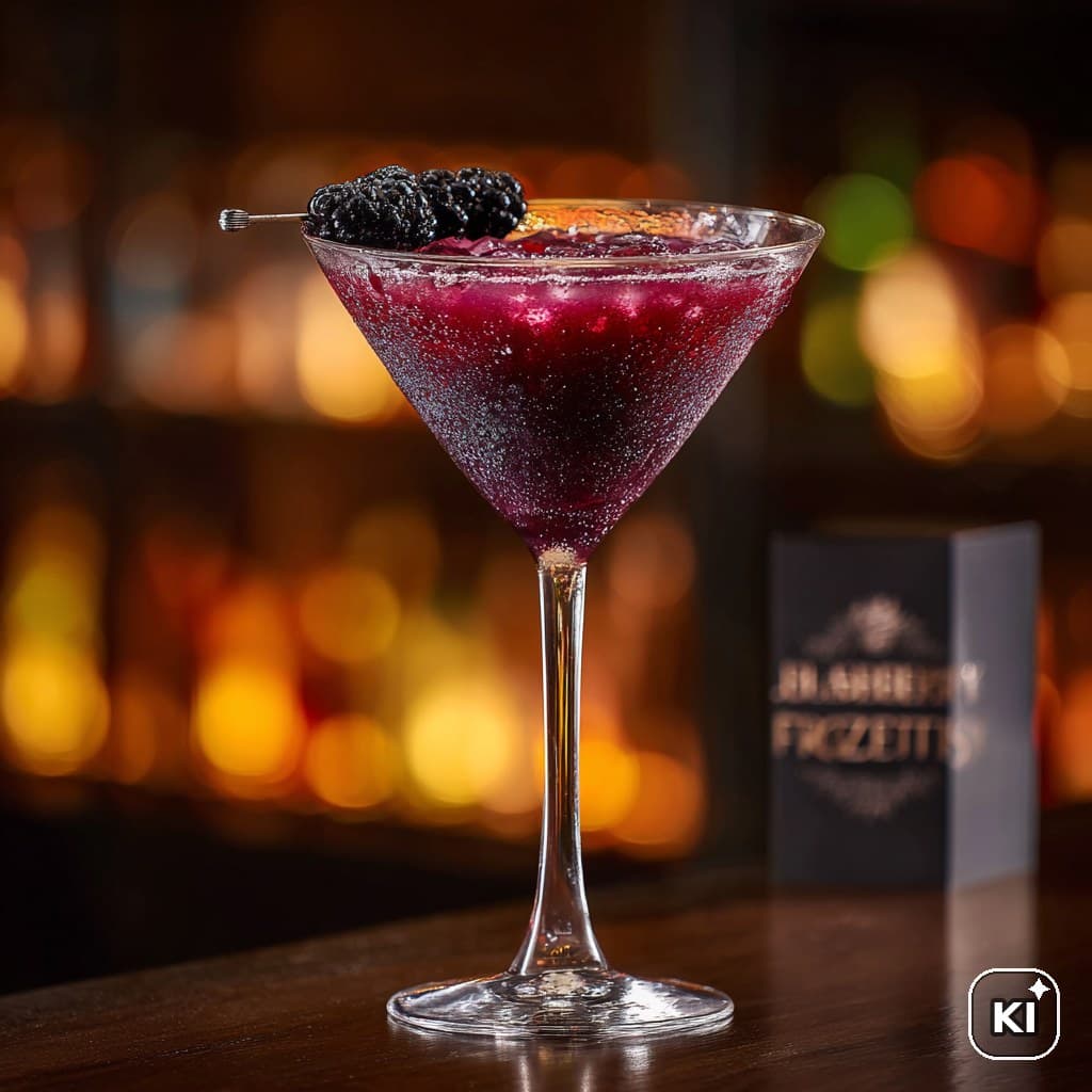 Blackberry Frostbite Cocktail Rezept