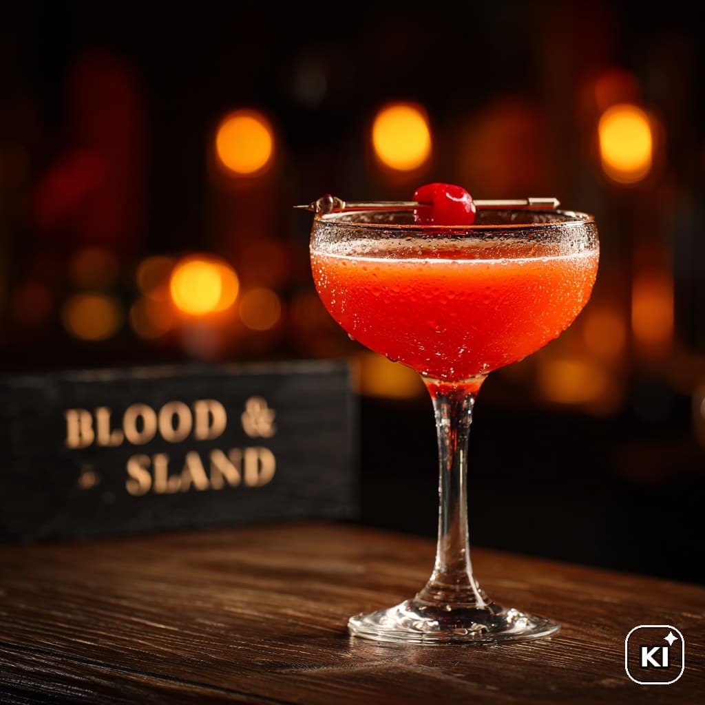 Blood & Sand Cocktail Rezept