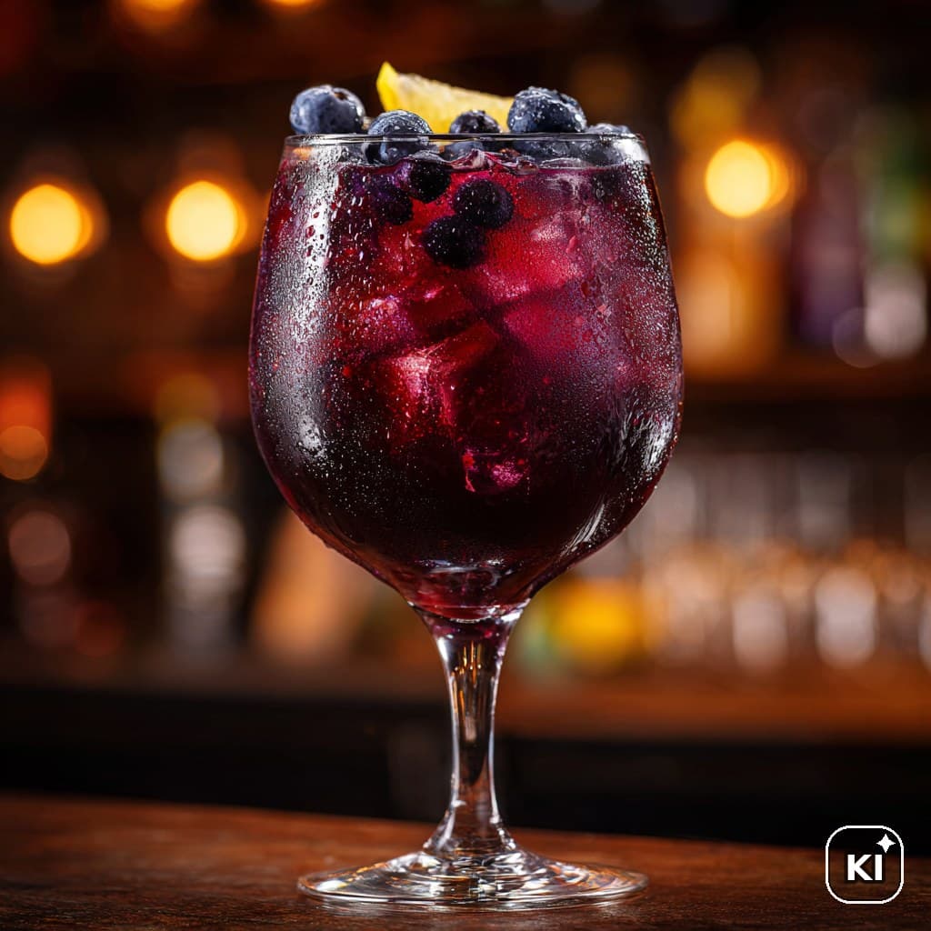Blueberry Lemonade Cocktail