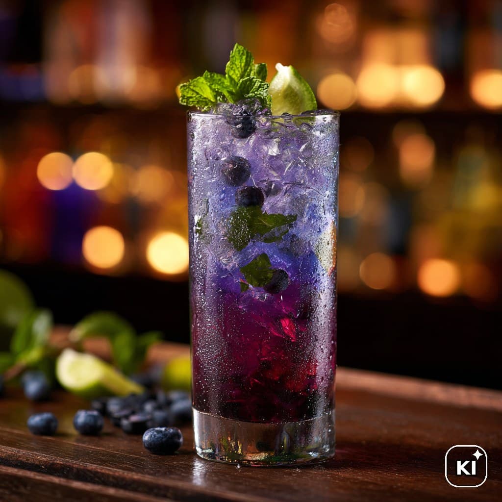 Blueberry Mojito Rezept