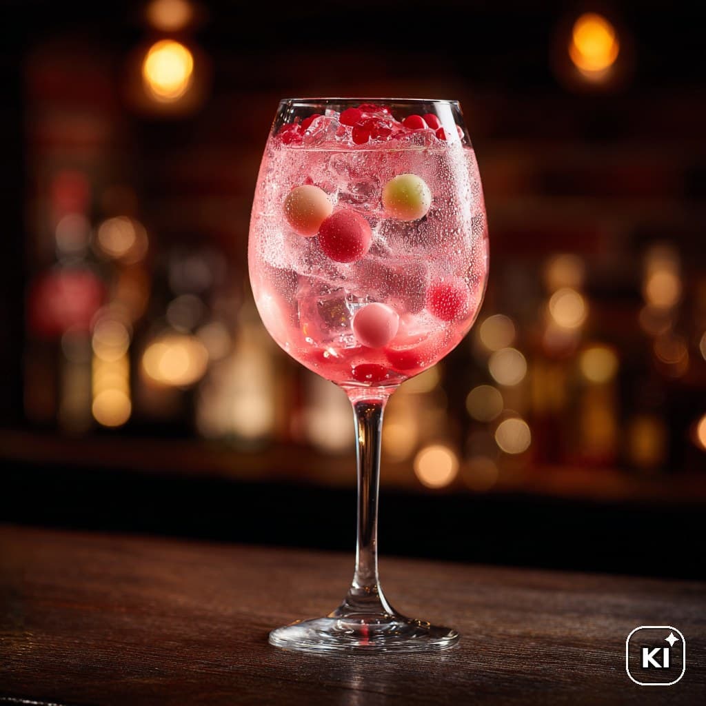 Bubble Gum Spritz Cocktail