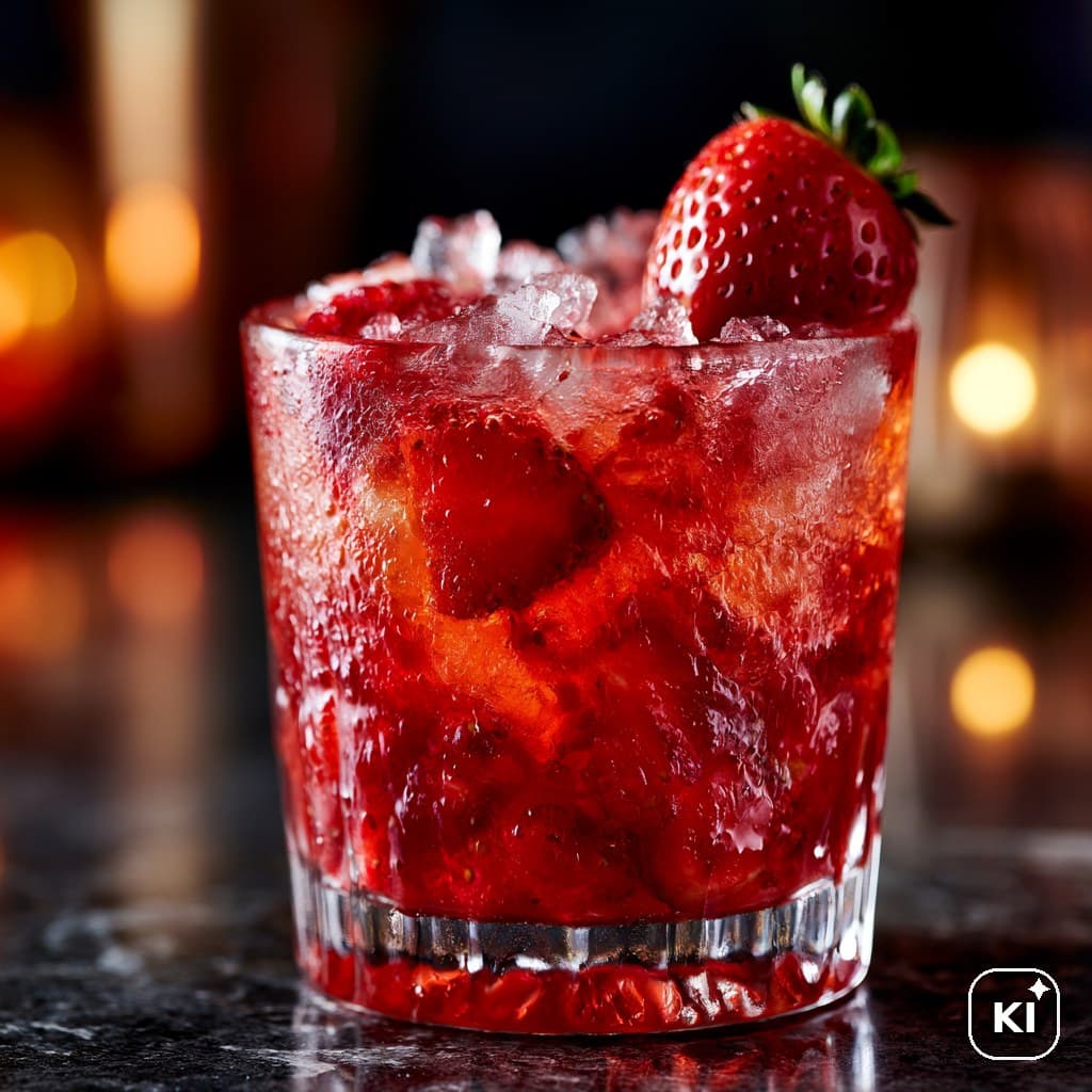 Caipifragola Cocktail Rezept