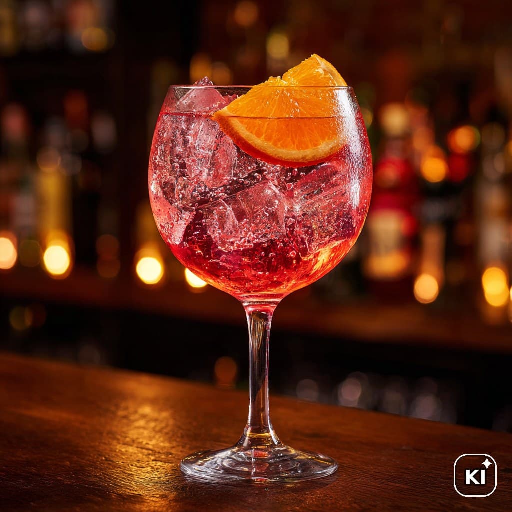 Campari Tonic Mezzo Cocktail
