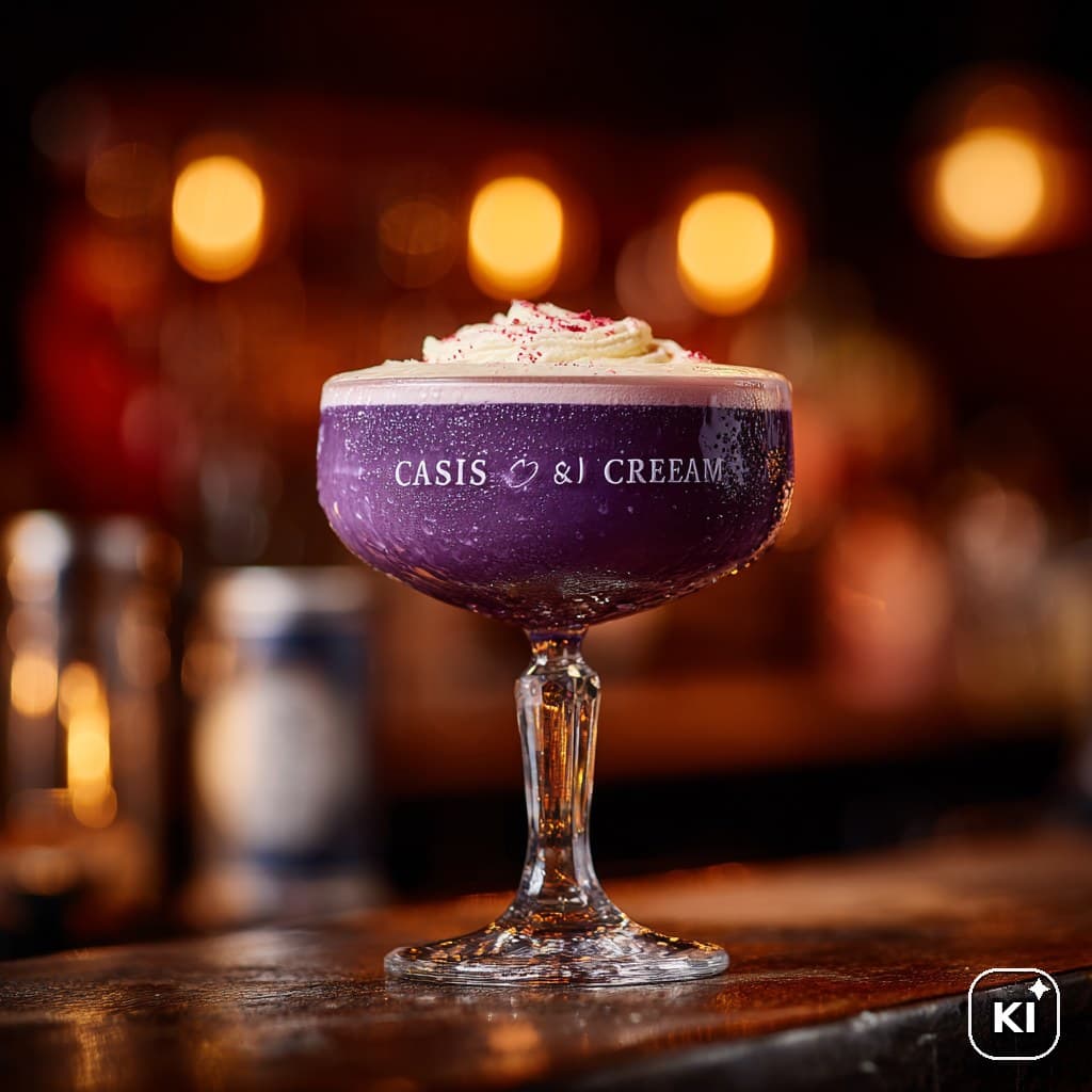Cassis_Cream Cocktail Rezept