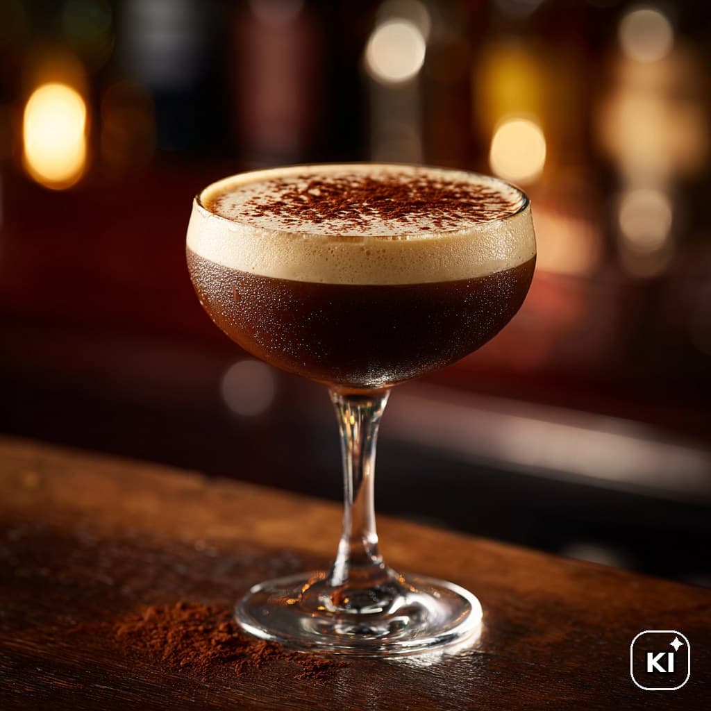 Coffee Rum Flip Cocktail Rezept