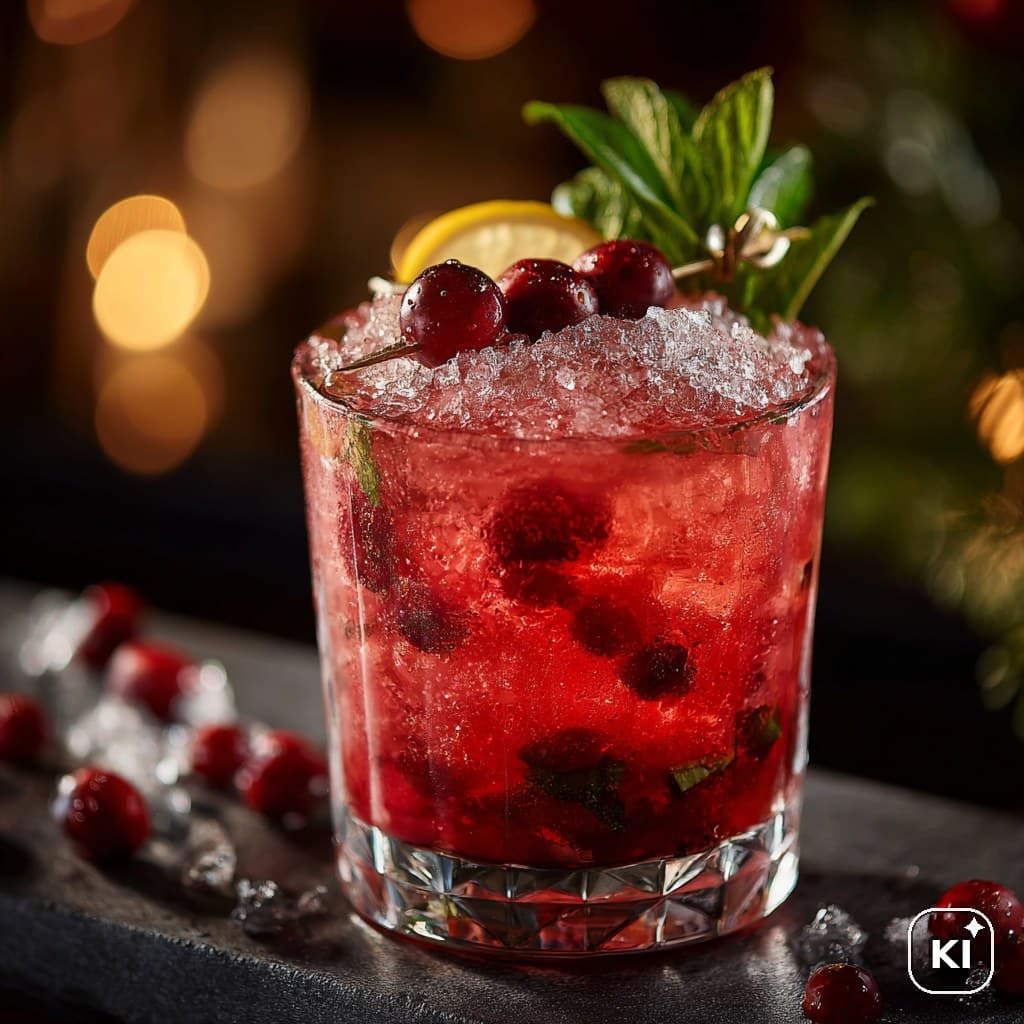 Cranhoney Smash Cocktail Rezept