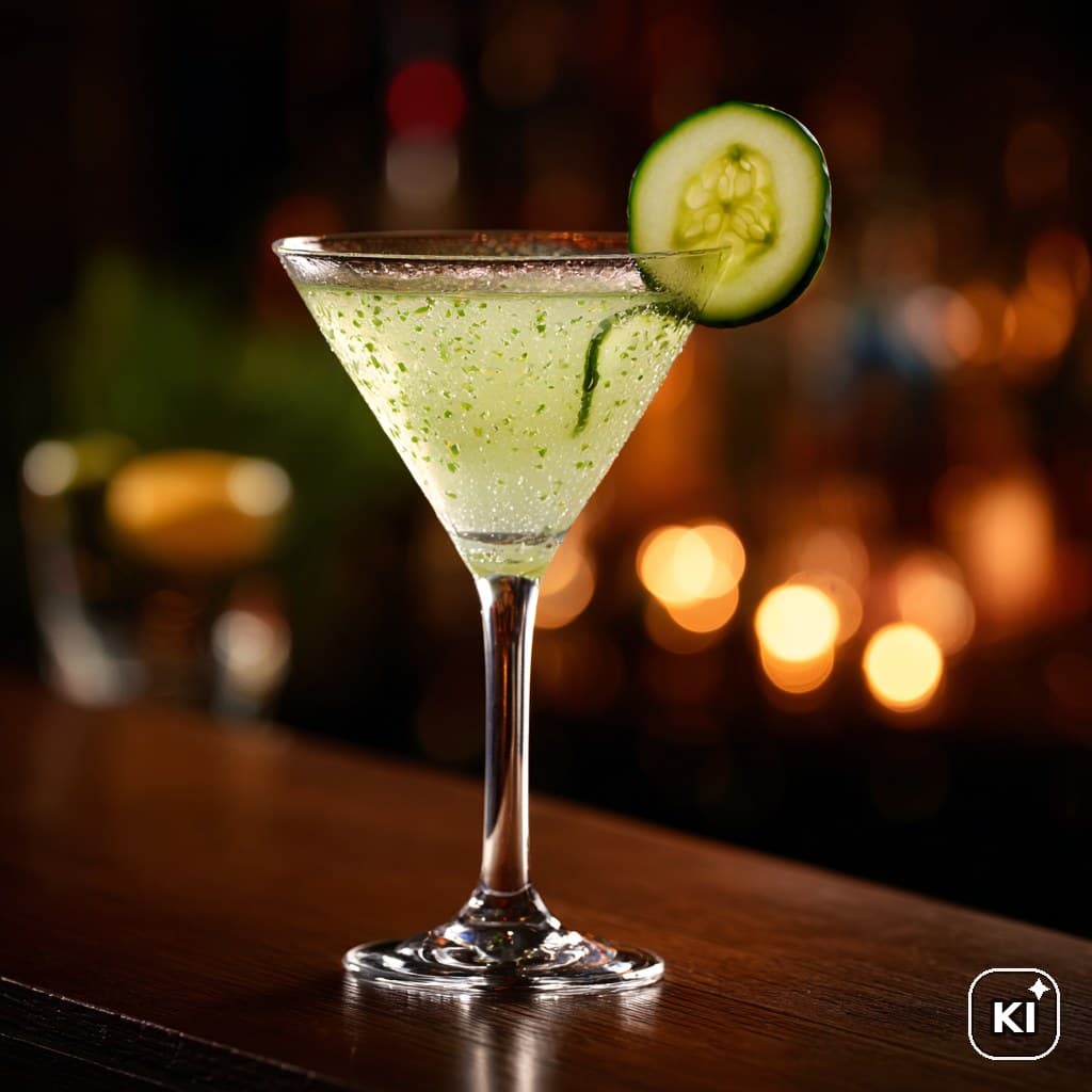 Cucumber Martini Cocktail