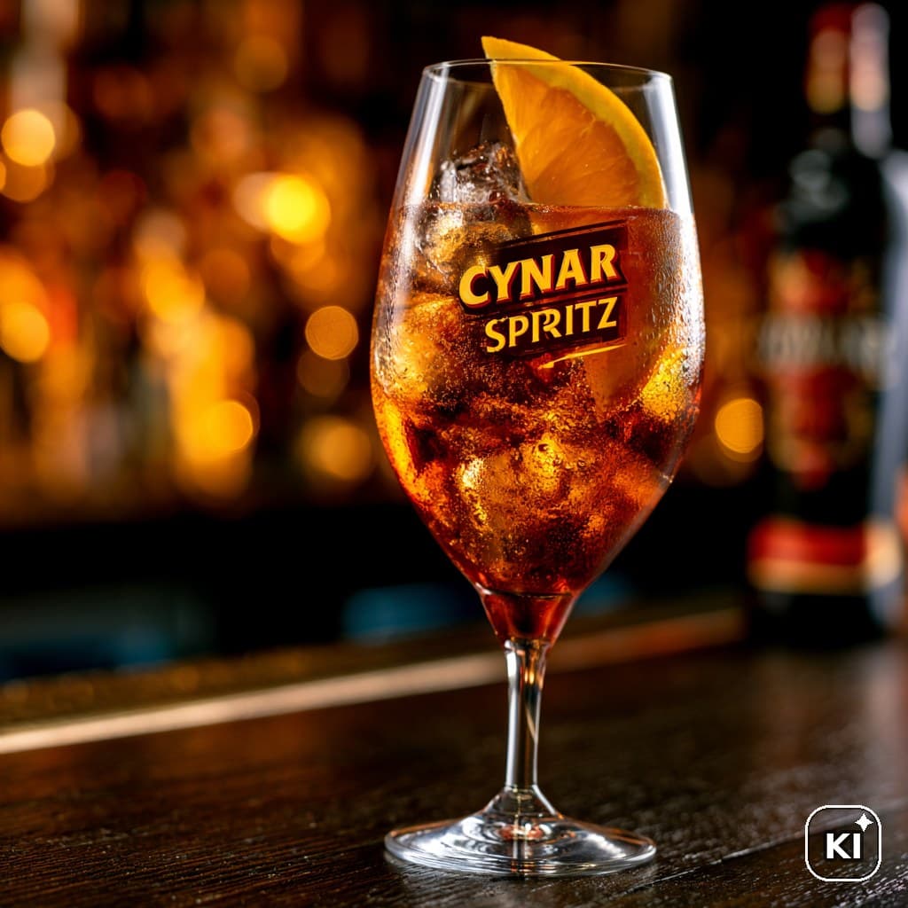 Cynar Spritz Cocktail Rezept