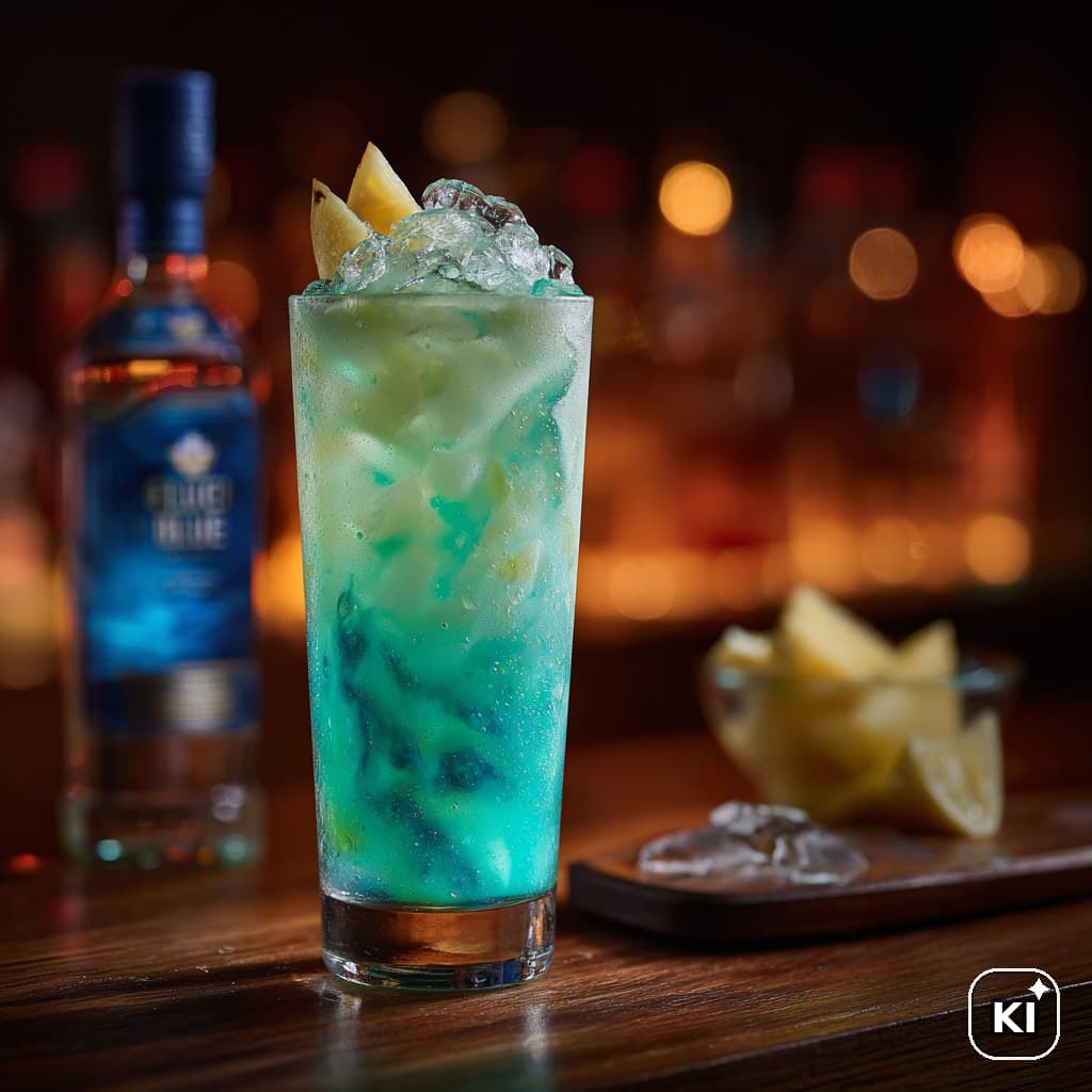 Exotic Blue Cocktail Rezept