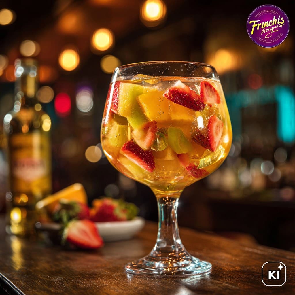 Frühjahrsbowle Cocktail Rezept