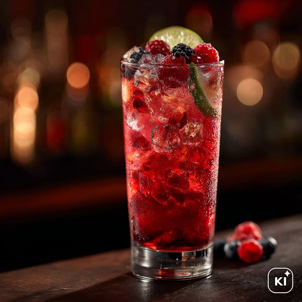 Fruit Pastel Cocktail