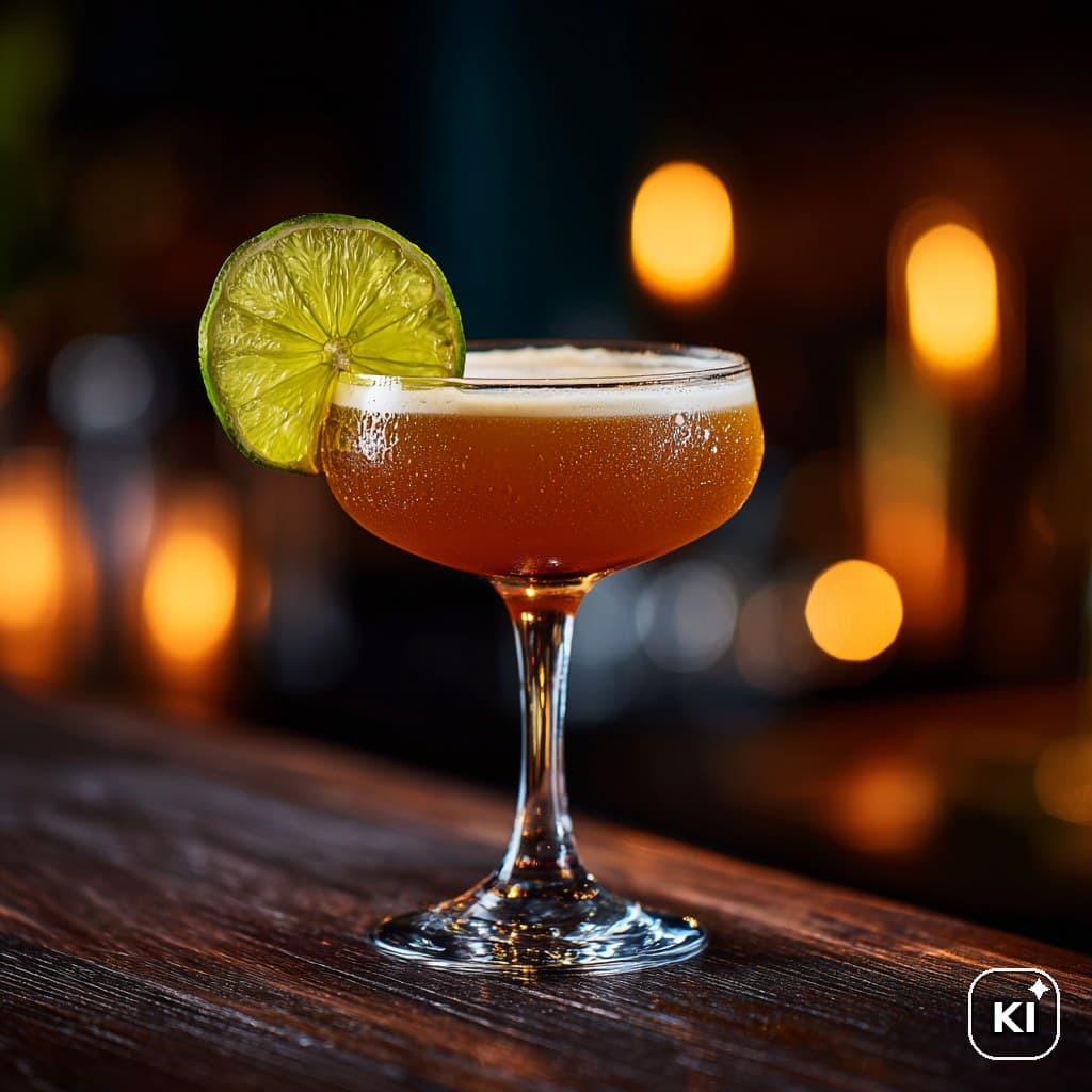 Ginger Rum Sour Rezept