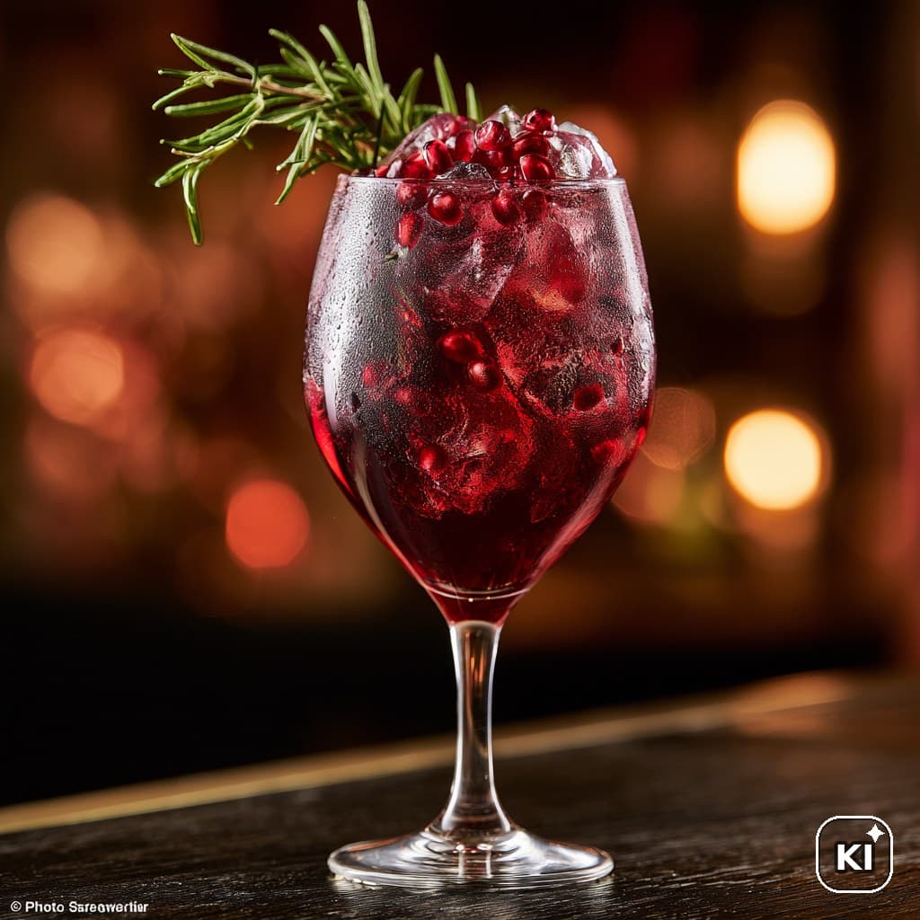 Granatapfel Spritz Cocktail Rezept