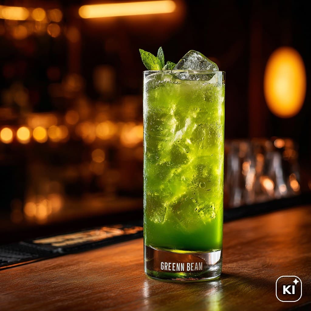 Green Beam Cocktail Rezept