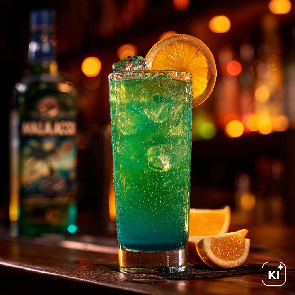 Green Madagaskar Cocktail Rezept