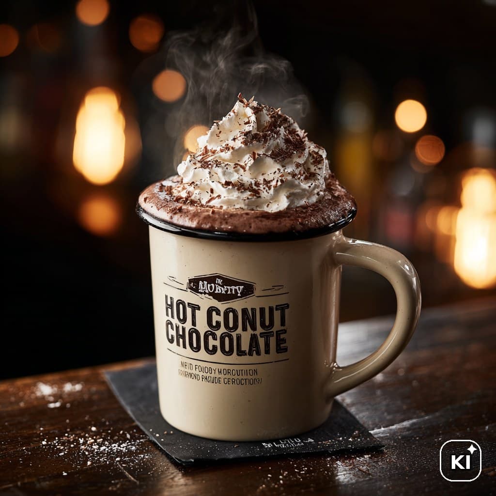 Hot Coconut Chocolate Cocktail Rezept