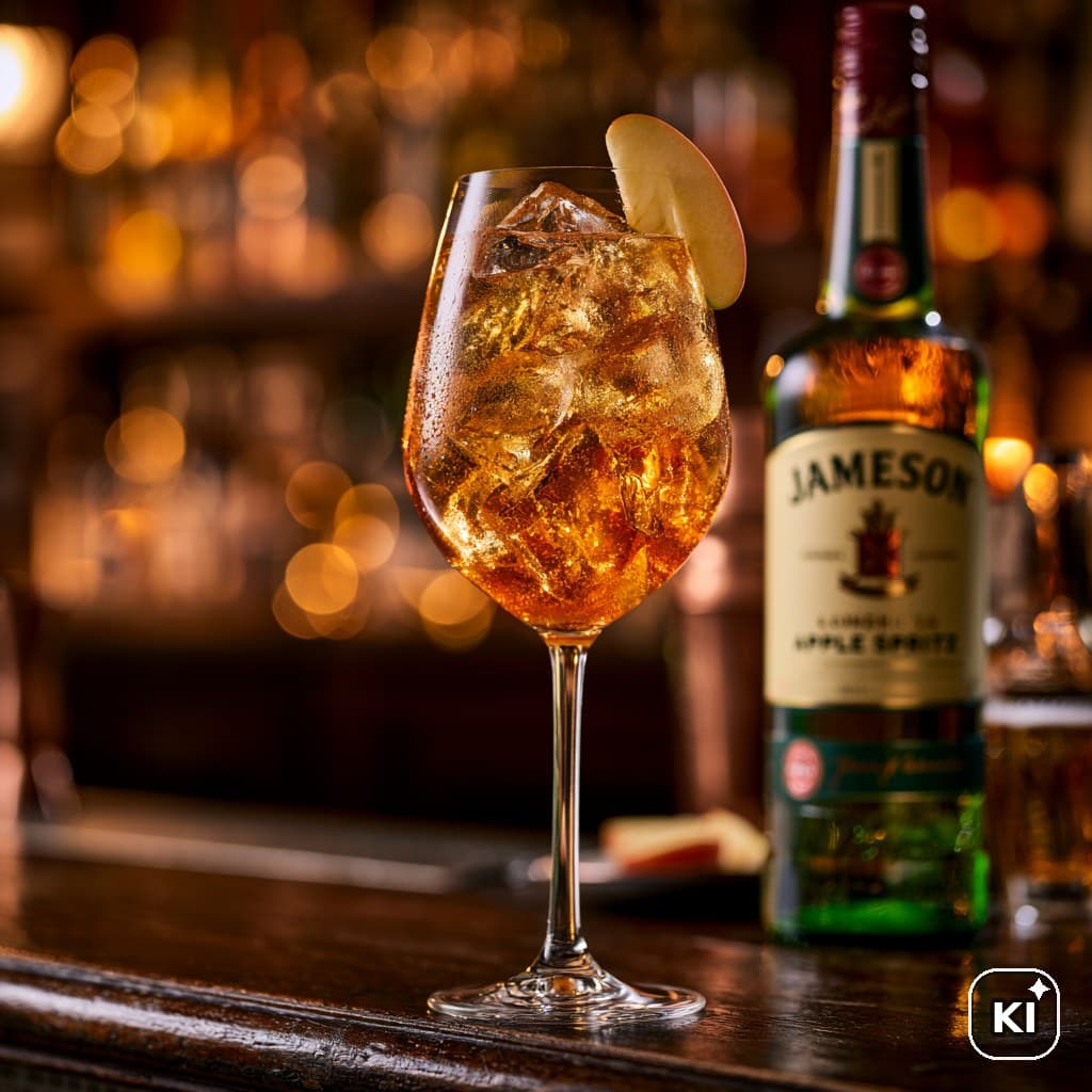 Jameson Apple Spritz Cocktail Rezept