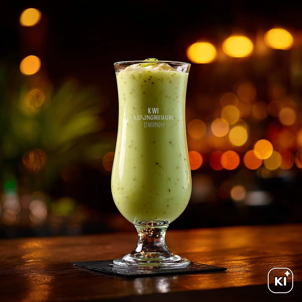 Kiwi-Joghurt-Drink Cocktail Rezept