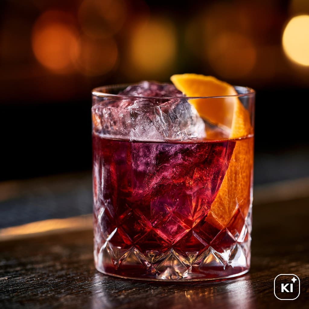Lavendel Negroni Cocktail Rezept