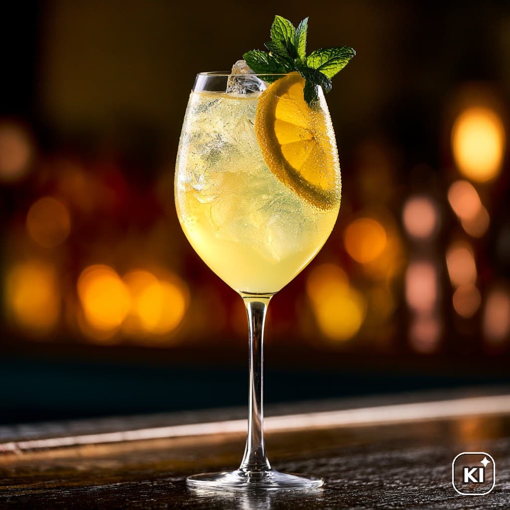 Lemon Spritz Cocktail Rezept