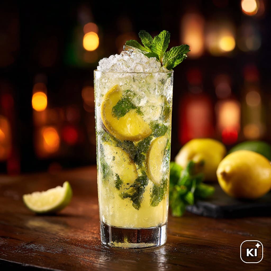 Lemonsoda Mojito Cocktail Rezept