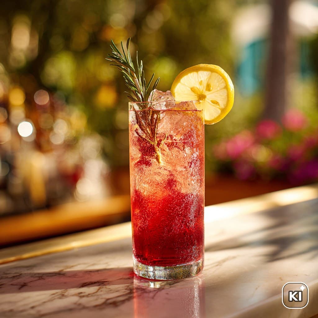 Lillet Berry Citrus Cocktail Rezept