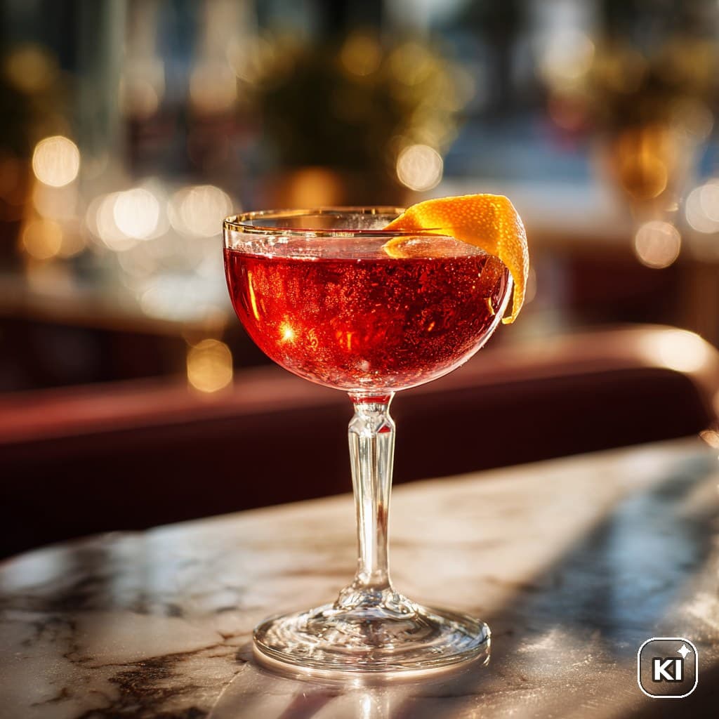 Lillet Rouge Royal Cocktail Rezept