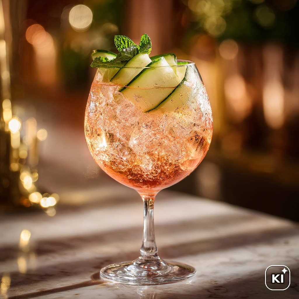 Lillet White Peach Garden Cocktail Rezept