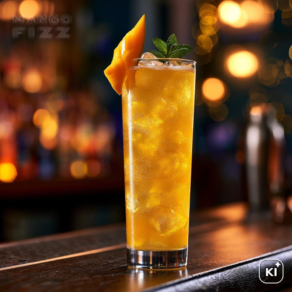 Mango Fizz Cocktail Rezept