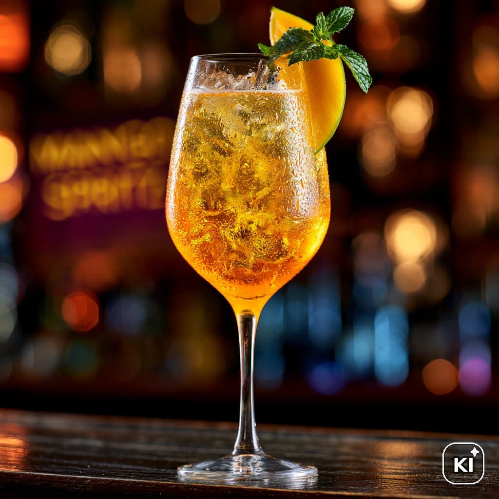 Mango Spritz Cocktail Rezept