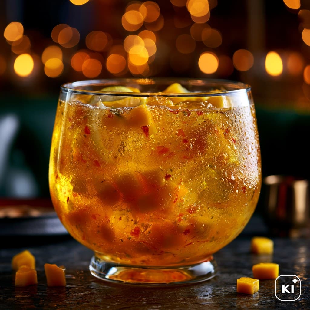 Mangobowle Cocktail Rezept