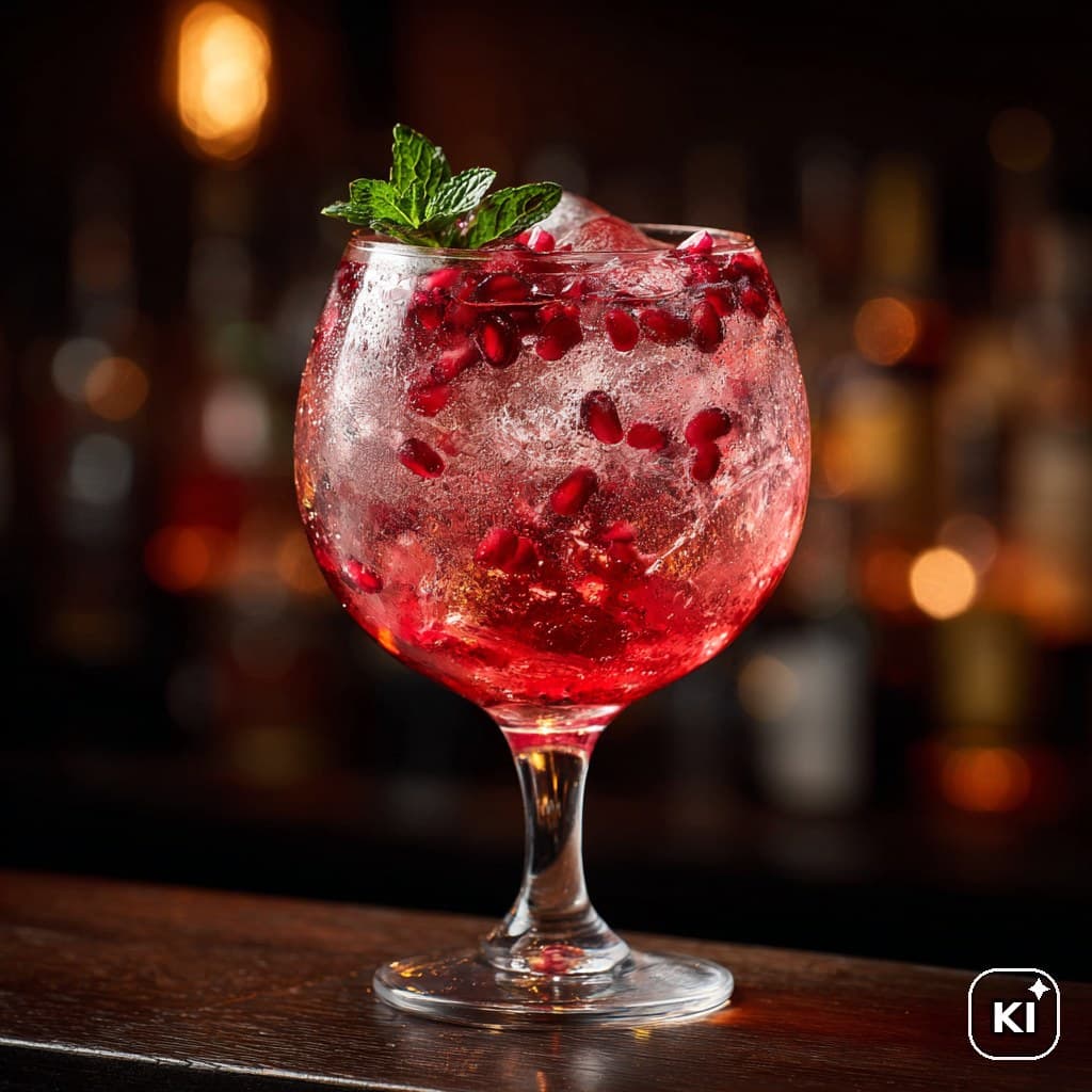 Martini Floreale Pomegranate Rezept