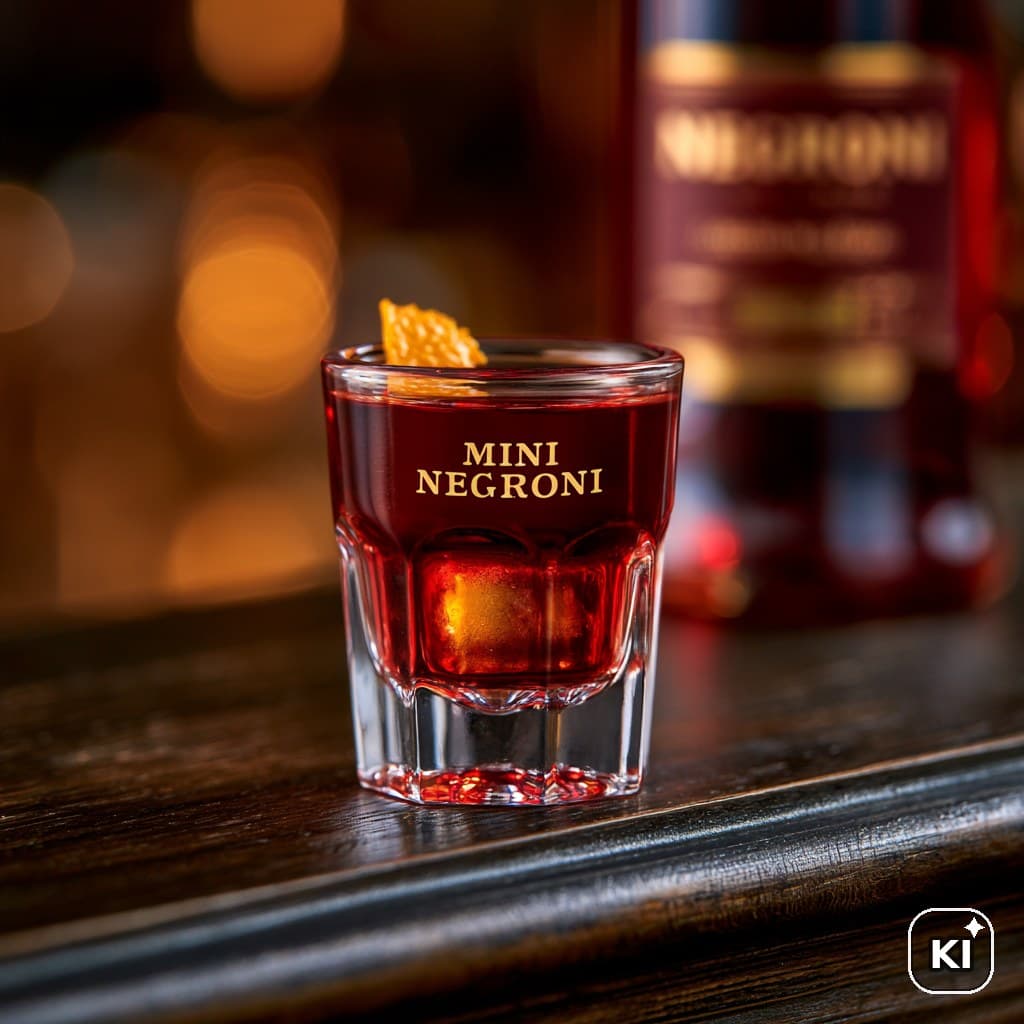 Mini Negroni Cocktail Rezept