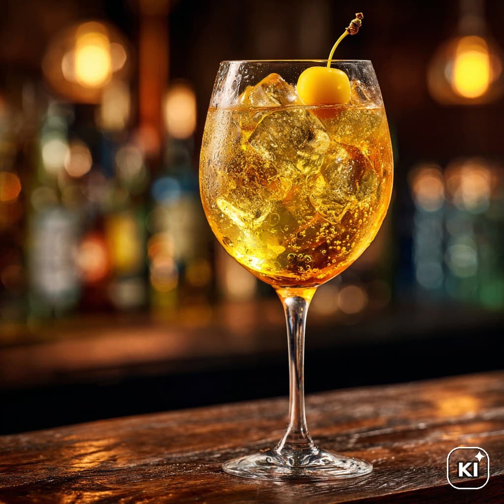 Mirabelle Spritz Cocktail