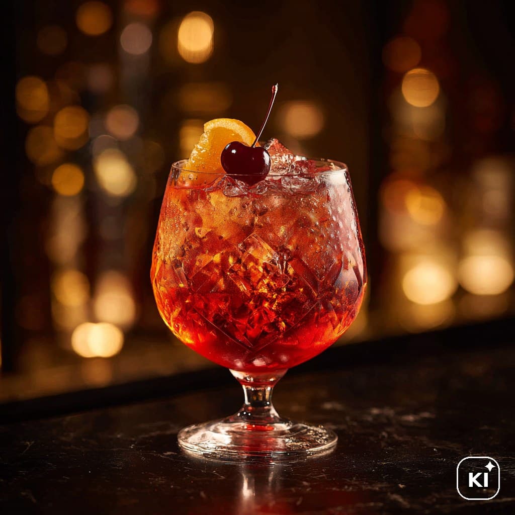 Orange Cherry Dime Cocktail Rezept