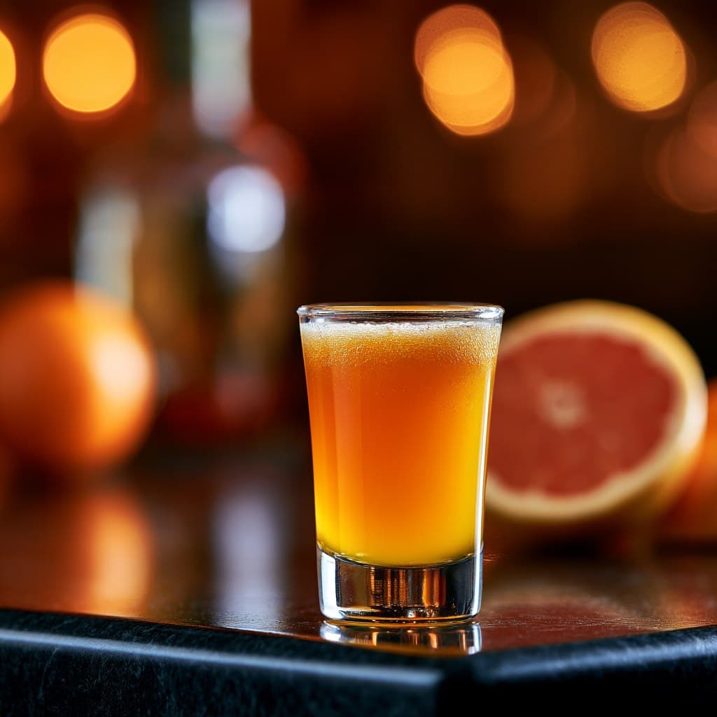 Orange Tea Shot Cocktail Rezept