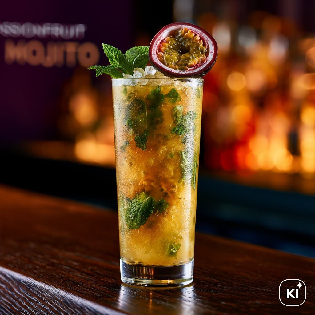 Passionfruit Mojito Cocktail Rezept