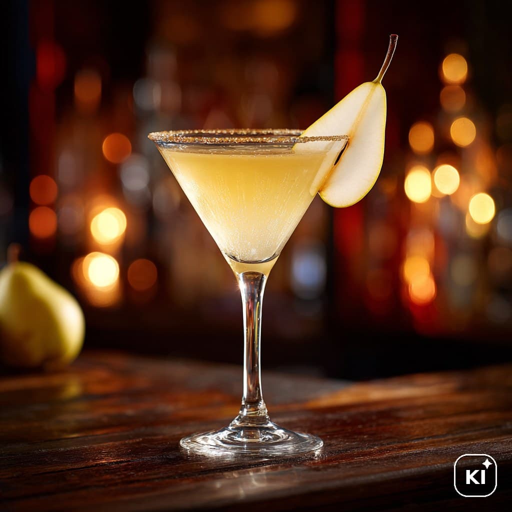 Pear Martini Cocktail Rezept