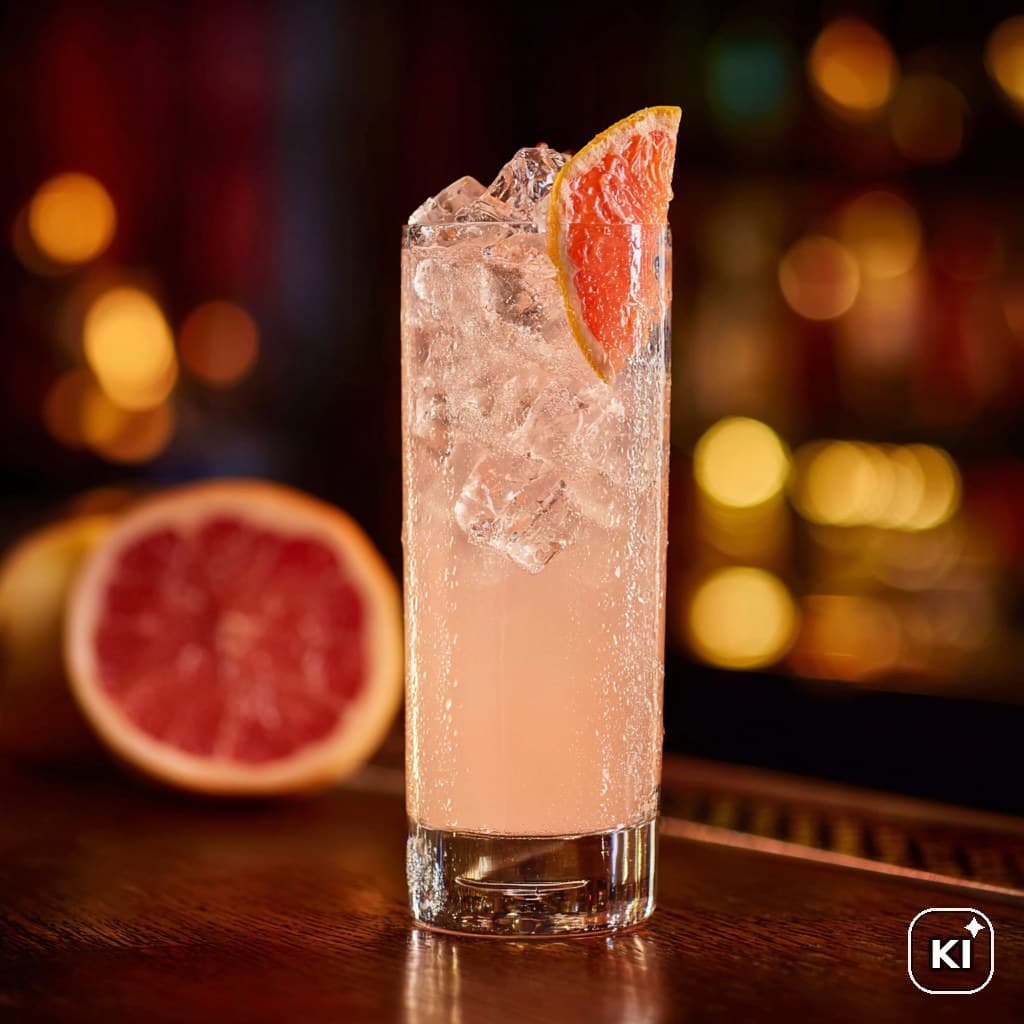 Pink Gin Fizz