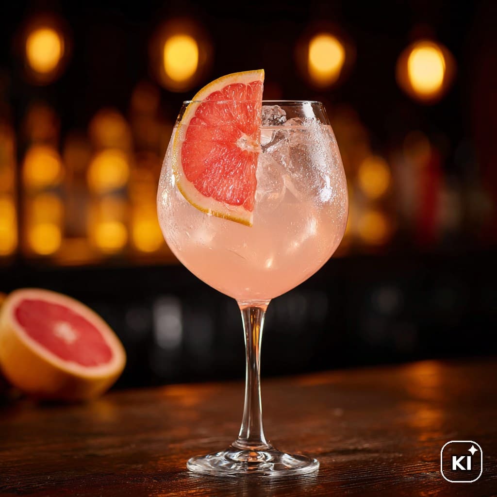 Pink Vodka Tonic