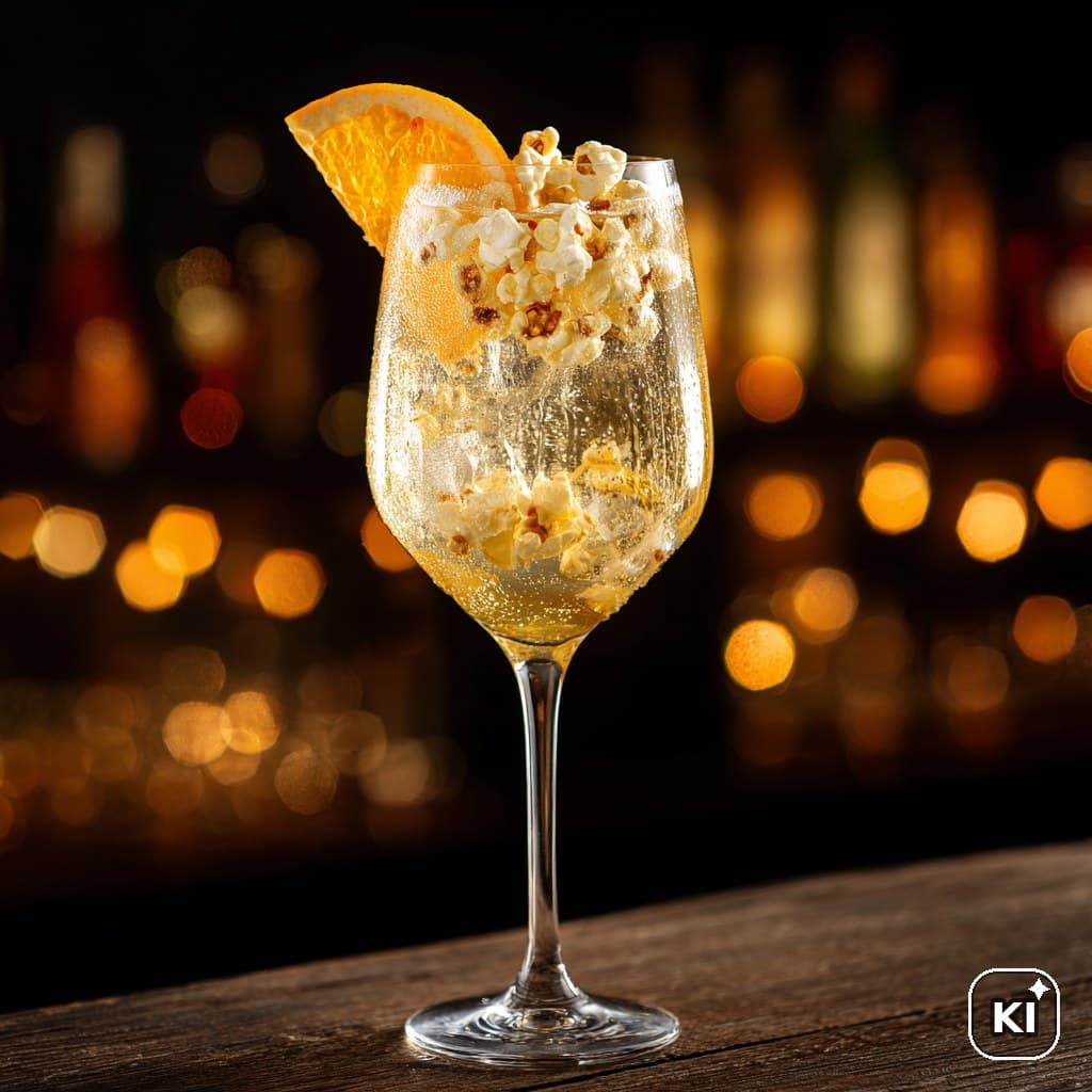 Popcorn Spritz Cocktail Rezept