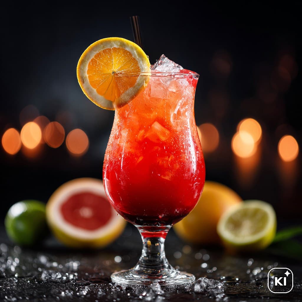 Red Orchid Cocktail Rezept