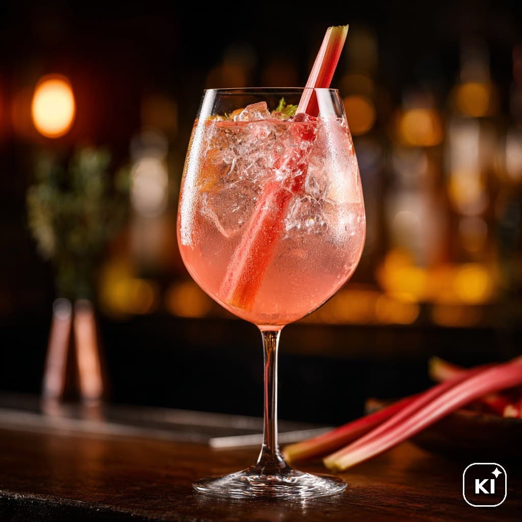 Rhubarb Spritz